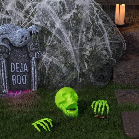 Stretchy Spiderweb Halloween Decorative Prop - Hyde and EEK! Boutique - Picture 1 of 5